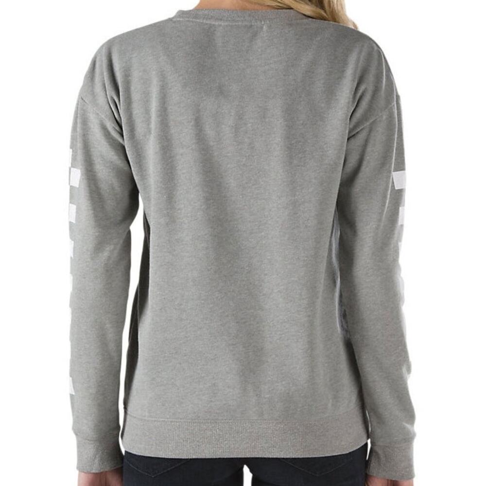 Vans x Nintendo Princess Peach Fleece Sweatshirt Grey Small Super Mario New - Picture 3 of 13